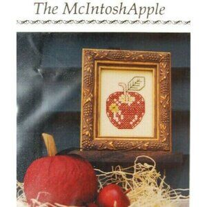 The McIntosh Apple Counted Cross Stitch Kit